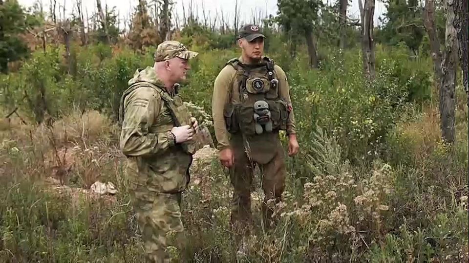 «Тельма Старший» и «Тельма Младший» на месте успешного штурма в январе 2024