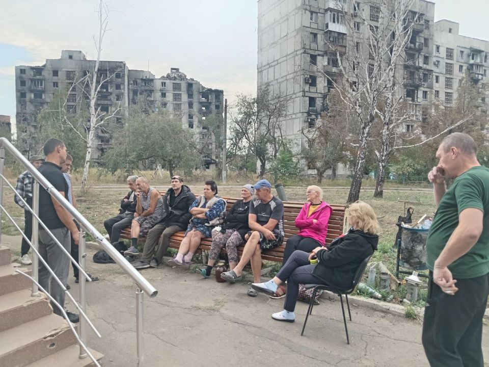 Встреча с жителями города Угледар