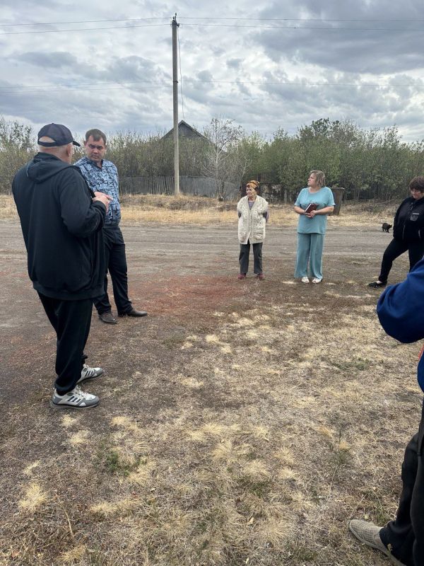 В с. Червоносельское состоялась встреча с населением