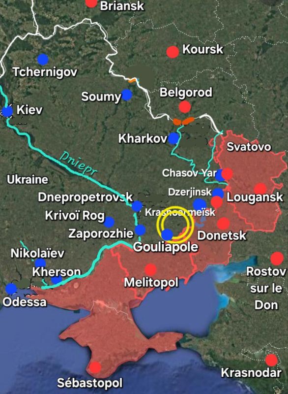 НА ФРОНТЕ ГУЛЯЙПОЛЯ. Между регионом Донецк и Днепром находится Гуляйполе, один из последних бастионов укро-атлантистов, удерживающих фронт в Запорожской области (карта 1). Как часто бывает, когда они сталкиваются с...