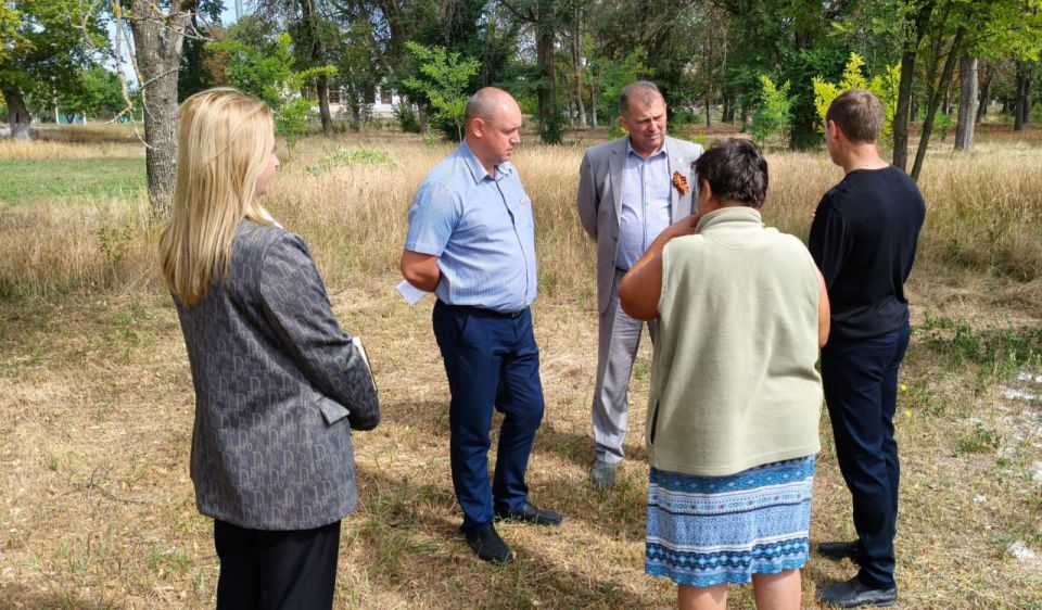Обсудили насущные вопросы села Новотатаровка