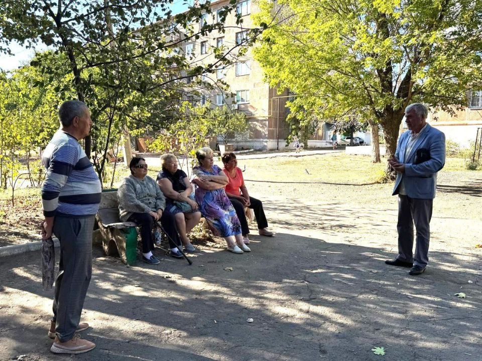 Сергей Литвинов: Встретился с жителями Ждановки