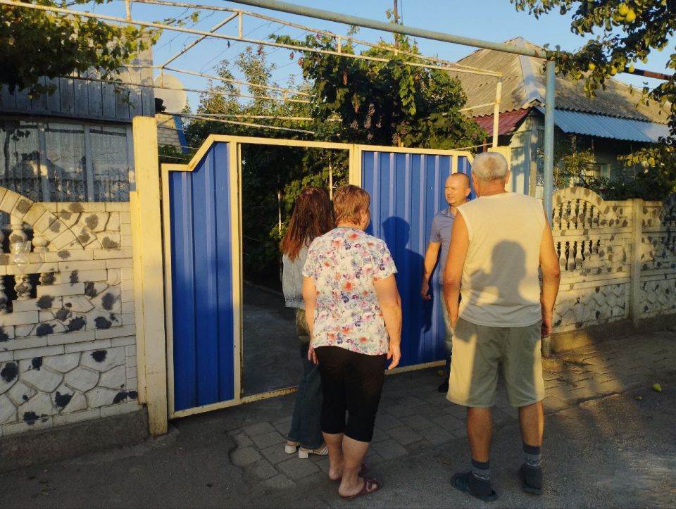 В продолжение открытого диалога с жителями, инициированного Главой ДНР, состоялась встреча с жителями улицы Тельмана