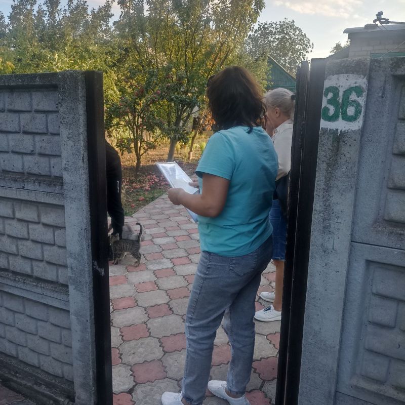 Роман Конев: В поселке, расположенном в Калининском районе Горловки, сегодня прошла плановая инспекция, направленная на контроль использования воды частными потребителями