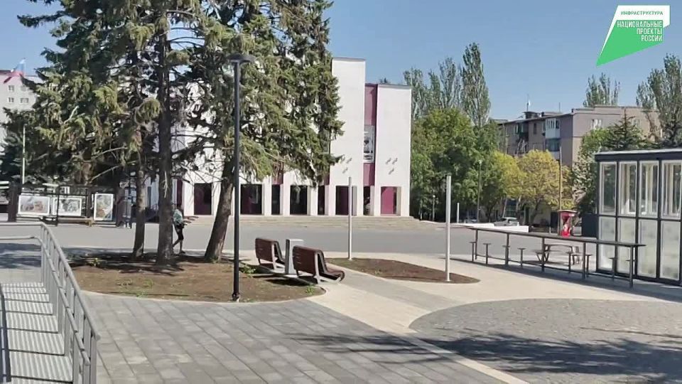 Преображение главной площади Снежного продолжается!