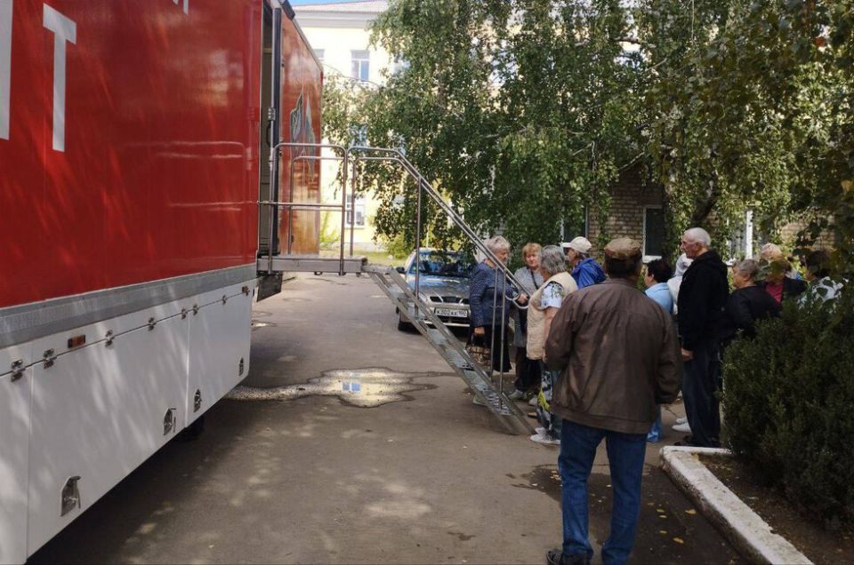 «Автопоезд здоровья» на следующей неделе приедет в Ждановку