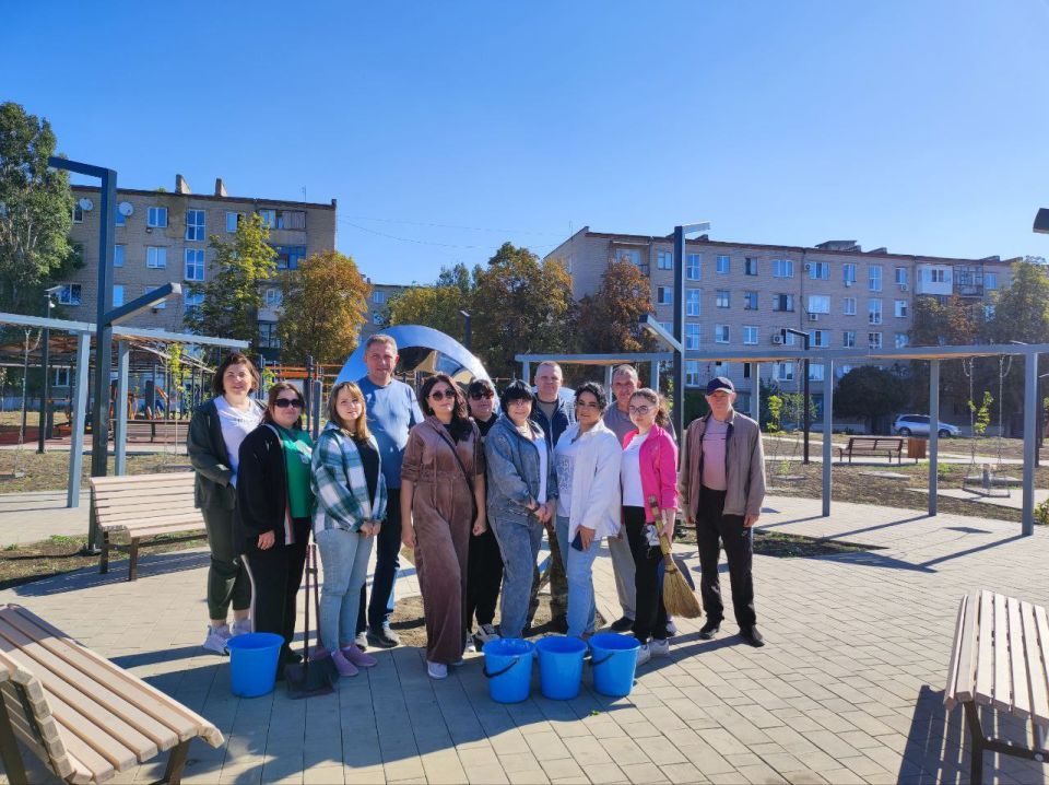 Александр Качанов: Докучаевцы снова объединились для наведения чистоты и порядка в округе