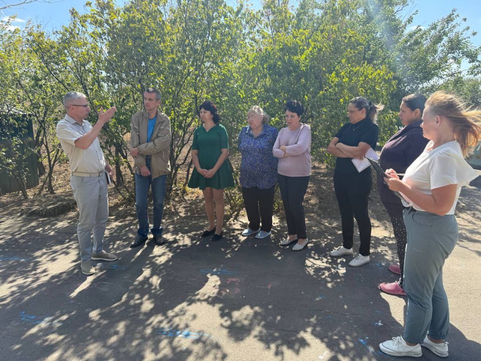 Сегодня, 15 сентября провёл встречу с трудовым коллективом ГБОУ «Школа № 146 г.о. Донецк» Донецкой Народной Республики