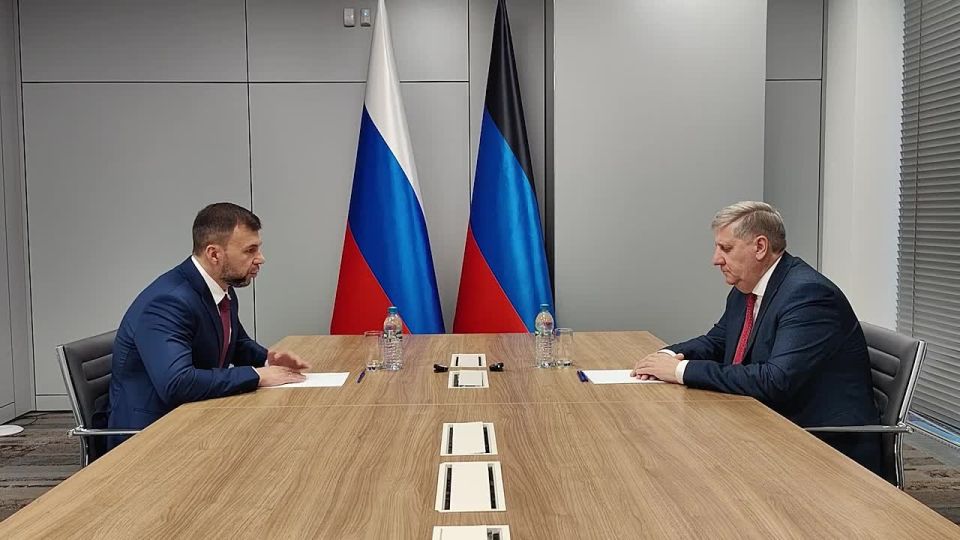 Денис Пушилин: Назначил Андрея Черткова на должность Председателя Правительства ДНР