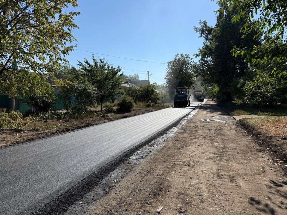 Виктория Жукова: В Харцызске отремонтировали еще одну дорогу при поддержке Нижегородской области