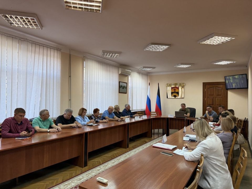 Александр Шатов: В Шахтерске рассмотрели вопросы здравоохранения