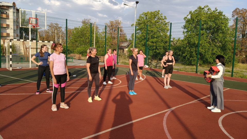 Что объединяет культуру, спорт и образование? Правильно - Союз женщин Волновахского МО