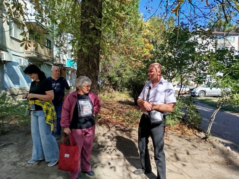 ПРЕДСТАВИТЕЛИ ФИЛИАЛА «ХАРЦЫЗСКТЕПЛОСЕТЬ»