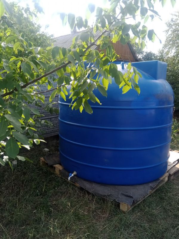 Сегодня установили ёмкость для технической воды по адресу: