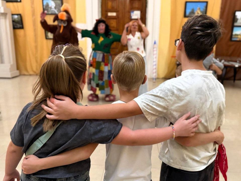 Для детей ветеранов боевых действий в Харцызске организовали праздник