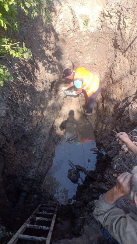 Аварийная бригада Забайкалья продолжает ликвидировать коммунальные аварии в Комсомольском