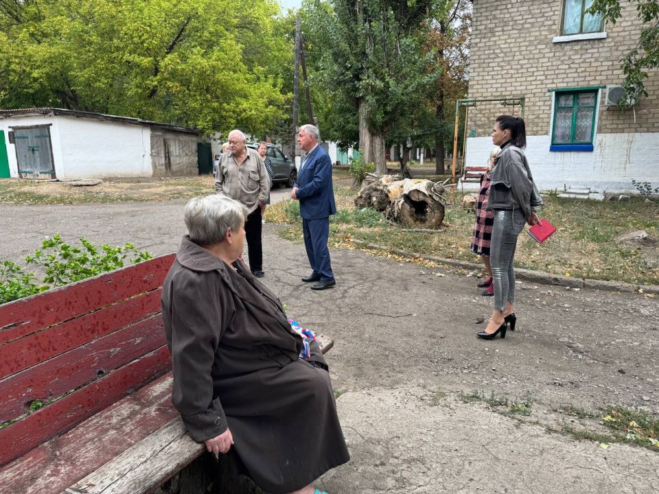 Сергей Литвинов: Встреча с жителями Ждановки
