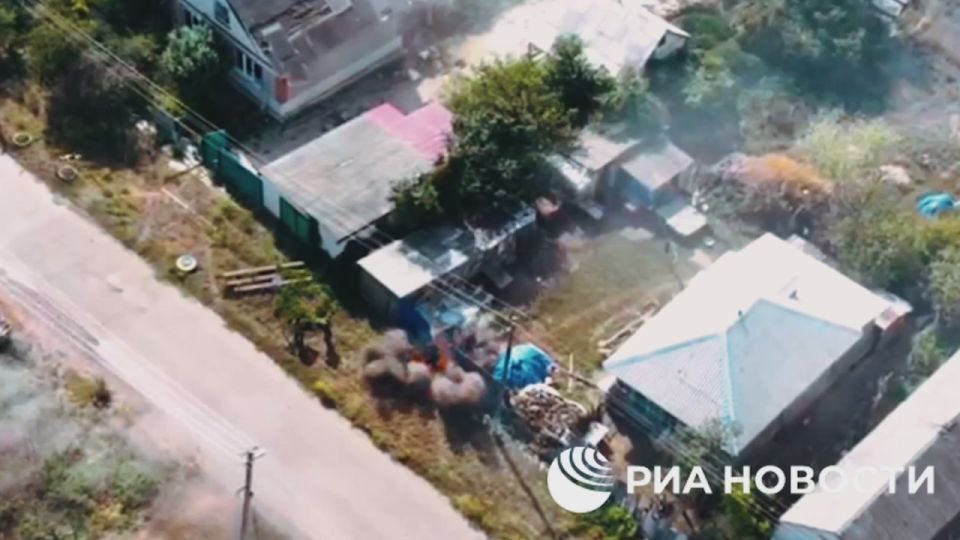 Укронацисты убили с беспилотника мирную жительницу ДНР