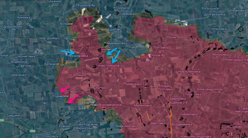 Обстановка на Дружковском направлении