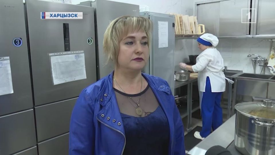 Не отличить от кухни ресторана! Как Нижегородская область отремонтировала пищеблок Харцызского детского центра?