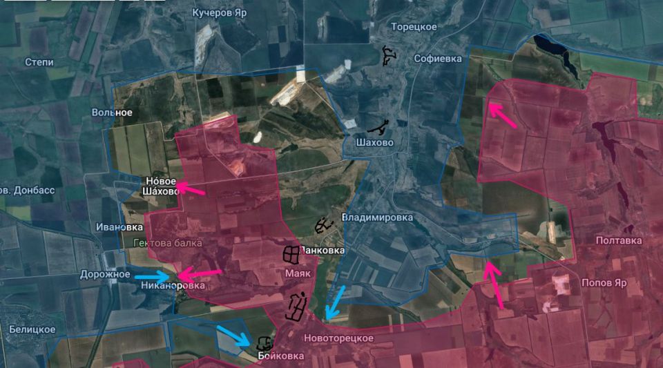 Добропольское направление, обстановка за сутки не претерпела существенных изменений