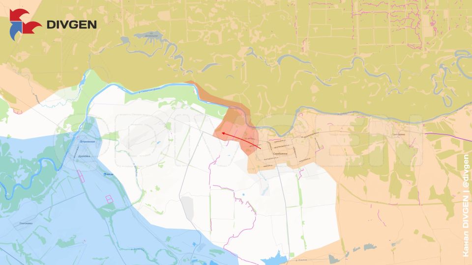ВС РФ успешно продвигаются на Северском выступе в районе Серебрянки и Северского Донца