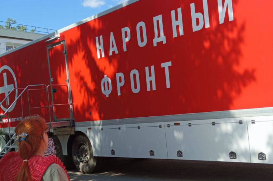 «Автопоезд здоровья» начал работу в городе Кировское