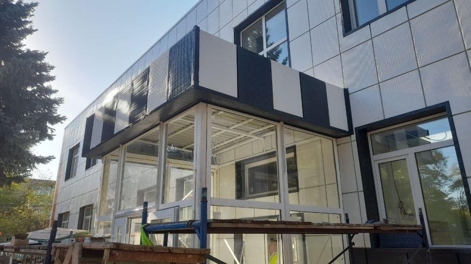 Якутия продолжает восстановительные работы в Докучаевском доме детского и юношеского творчества