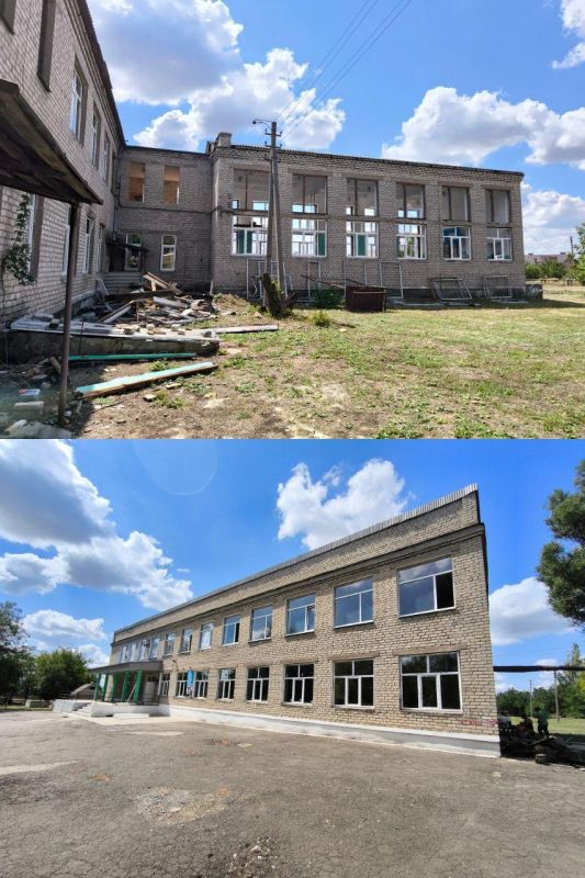 Якутия обновила 78 окон в школе Андреевки Докучаевского округа