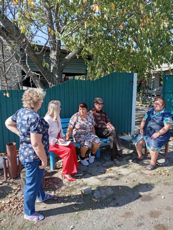 В с. Жукова Балка прошла встреча с населением