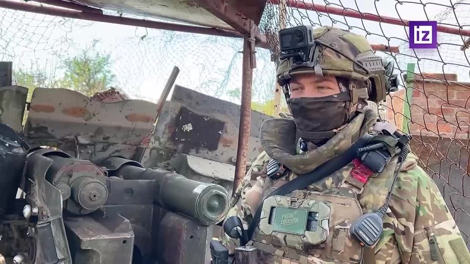 Расчёты 152-мм гаубиц Д-20 Ивановского соединения Воздушно-десантных войск нанесли точный удар по скоплению живой силы ВСУ в районе Часового Яра