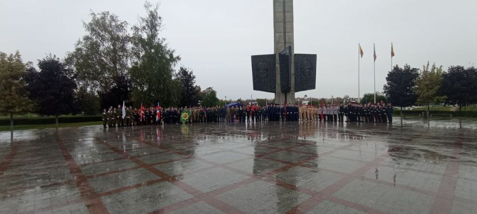 Гвардейцы Шахтерского муниципального округа приняли участие в торжественном открытии «Золотого эполета» в Твери