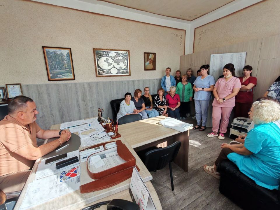 Встреча с трудовым коллективом