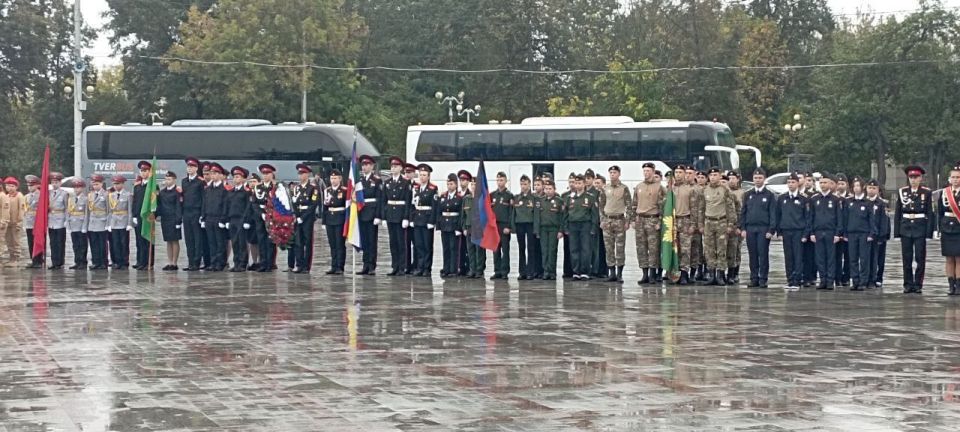Александр Шатов: Гвардейцы Шахтерского муниципального округа приняли участие в торжественном открытии «Золотого эполета» в Твери