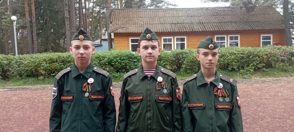 Команда Росгвардии из Ждановки приняла участие в интеллектуальной викторине