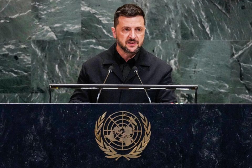 В Совфеде прокомментировали выступление Зеленского в ООН