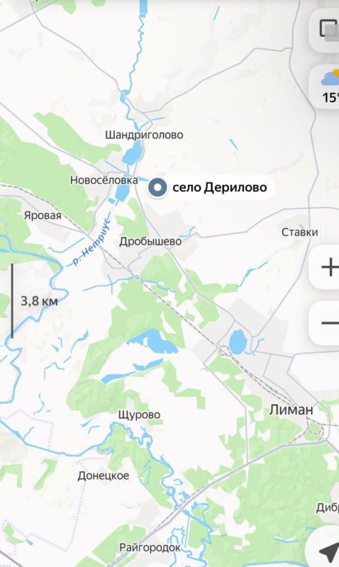 По оперативным данным, на Краснолиманском направлении после освобождения села Дерилово бои уже развернулись в Дробышево