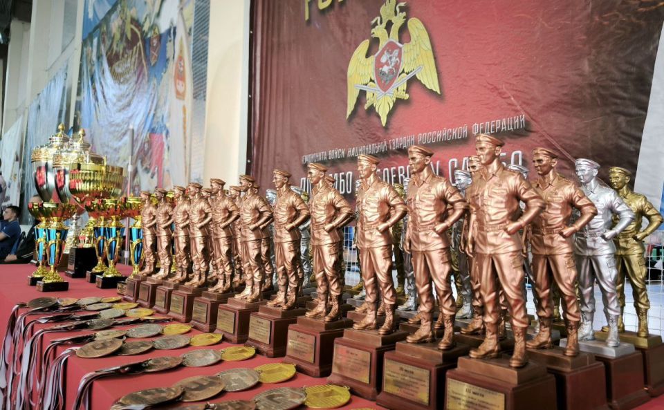 Награждены победители чемпионата Росгвардии по самбо на кубок Героя России генерал-полковника Анатолия Романова