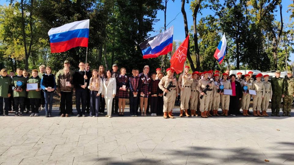 В Волновахском МО состоялась торжественная церемония Юнармейской присяги