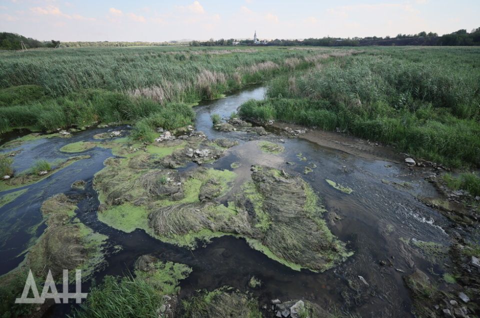 Участки русел рек ДНР протяженностью более 38 км расчистят от загрязнений