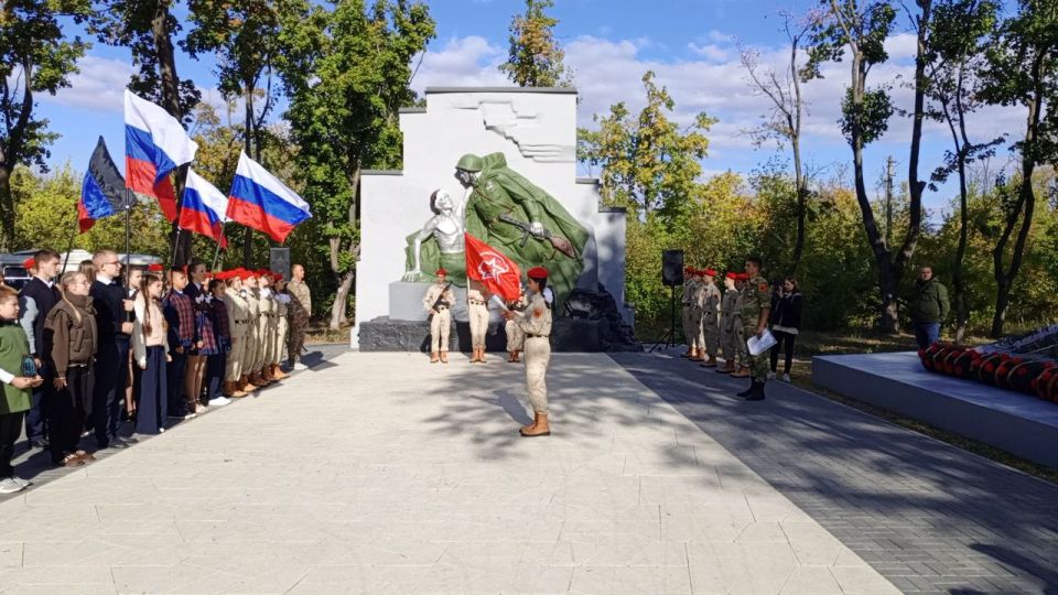 Сегодня прошла торжественная царемония Юнармейской Присяги