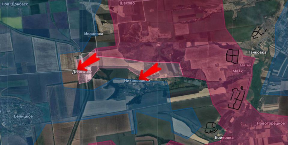 Дружковское направление. Данный участок фронта сейчас находится в крайне сложном положении, наши бойцы отражают натиск противника, дабы ВСУ не отрезали группировку ВС РФ на Добропольском выступе