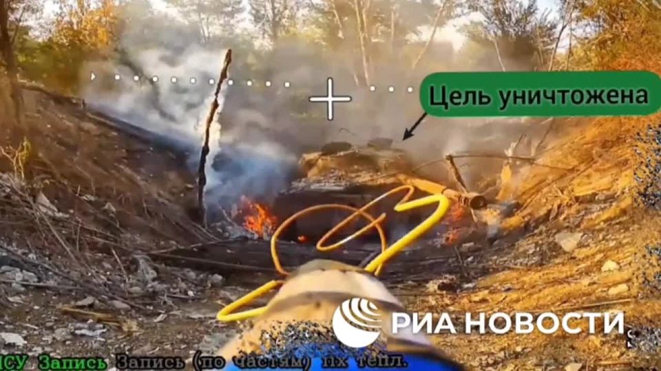 Операторы FPV-дронов шестой мотострелковой дивизии "Южной" группировки уничтожили самоходную артиллерийскую установку и автомобиль противника на Краматорско-Дружковском направлении