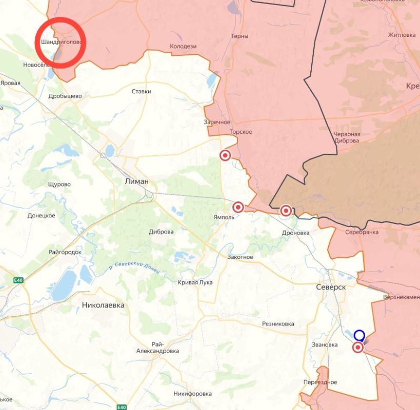 Российские войска освободили населенный пункт Шандриголово около Красного Лимана – Минобороны РФ