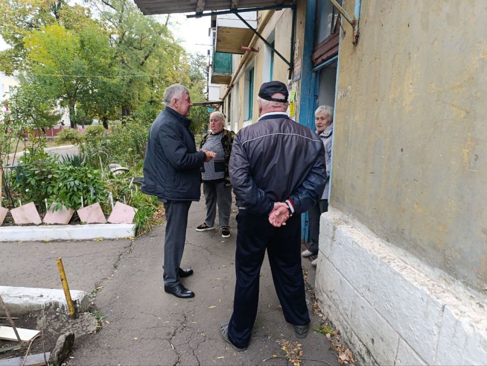 Сергей Литвинов: Встреча с жителями Ждановки