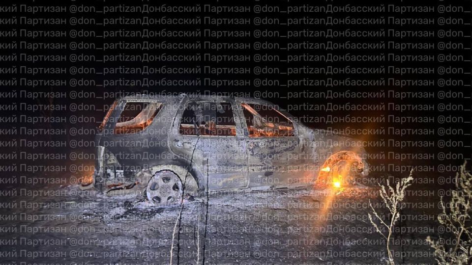 Войска РФ под Славянском сжигают технику ВСУ