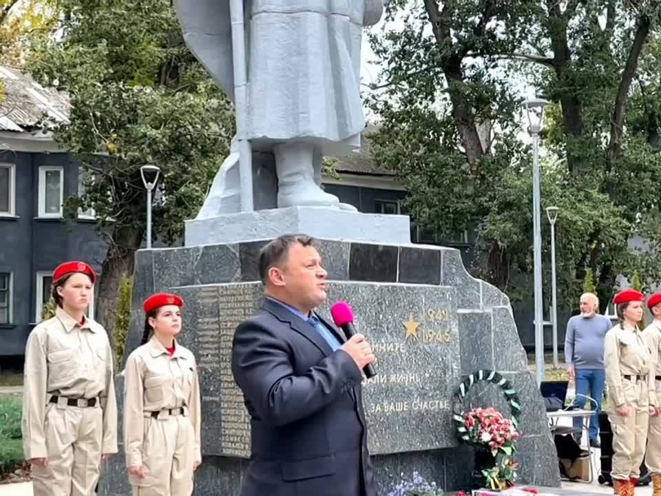 ПРИСЯГА. видеорепортаж от юнкоров отряда ВПК «Пламя» штаба местного отделения городского округа Харцызска СШ № 4. #Присяга_МГЮ