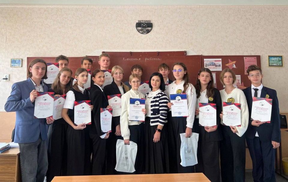 В городском округе Харцызск подведены итоги образовательной акции «Избирательный диктант»!