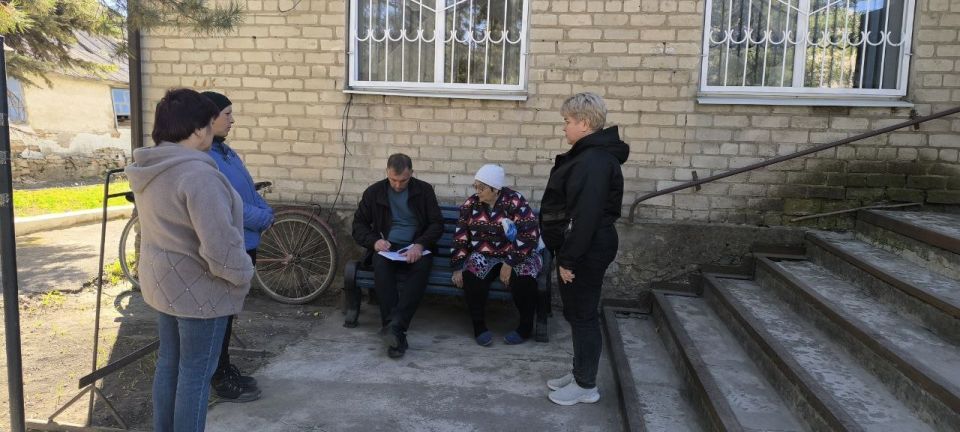 Встреча с жителя с. Новоандреевка