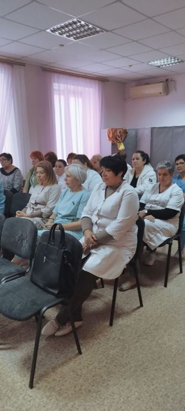 Сергей Скиданов: Сегодня провёл встречу с трудовым коллективом ГБУ ДНР «Городской специализированный дом ребёнка г. Донецка»